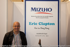 Before and After the Eric Clapton concert